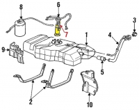 25163464 FUEL PUMP - GENUINE GM PART - 92-96 GM#25163464--NO LONGER IN STOCK.